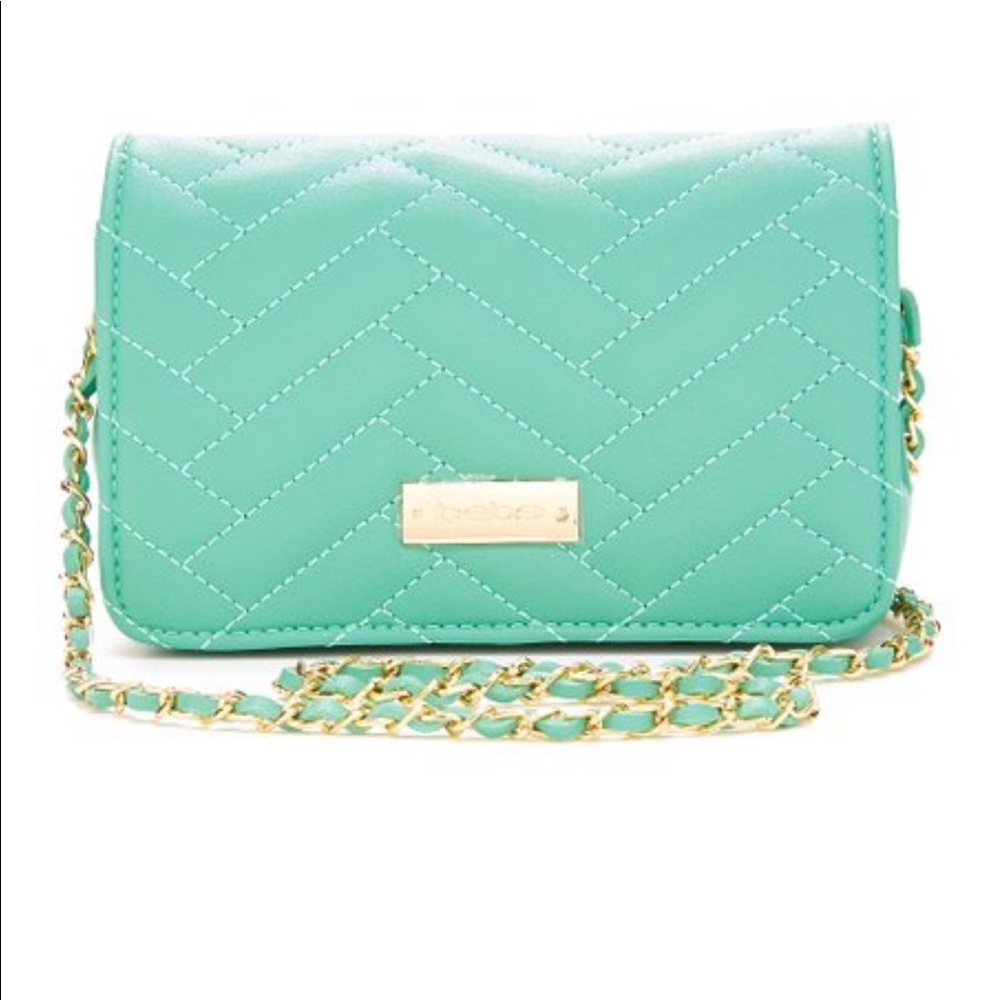 Bebe mini crossbody purse.